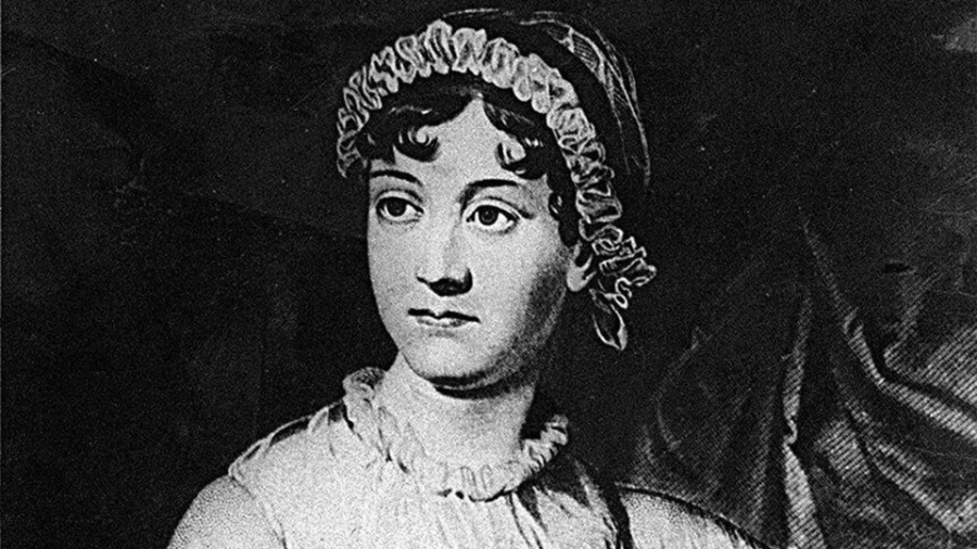A escritora inglesa Jane Austen - Reprodução
