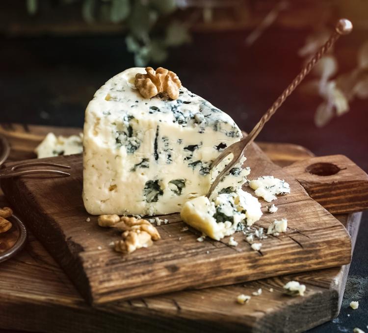 Roquefort, o poderoso queijo azul