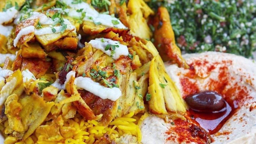 Prato Chicken Shawarma, do The Shawarma Guys - Reprodução/Instagram 