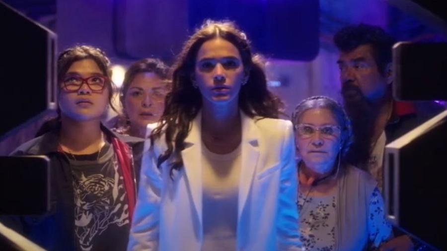 Bruna Marquezine em "Besouro Azul" - Reprodução/Warner Bros. Pictures
