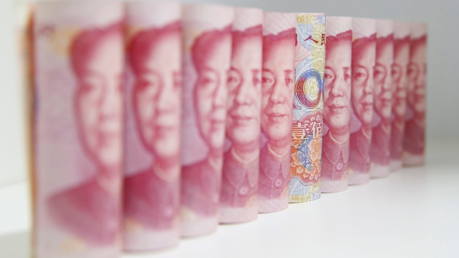 Cédulas de yuan, moeda corrente na China - Wu Hong/Efe