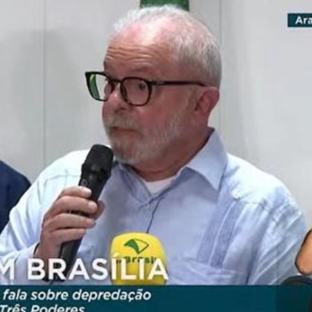 Lula decreta intervenção federal na segurança do DF - Reprodução/TV