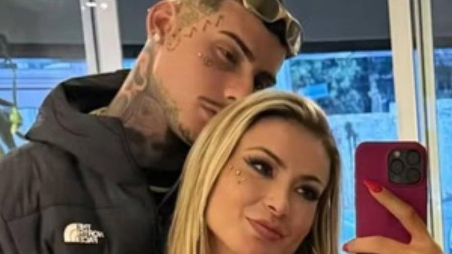 Andressa Urach assume affair com o modelo Cassiano França