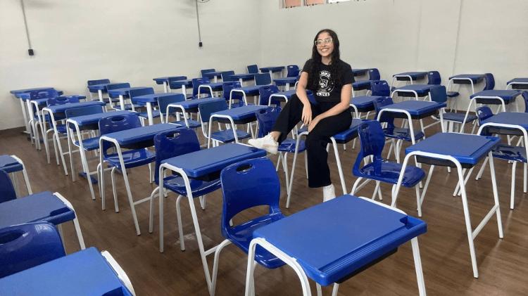 Isadora Rezende viralizou ao mostrar como é ser única aluna em curso de universidade pública de Minas Gerais