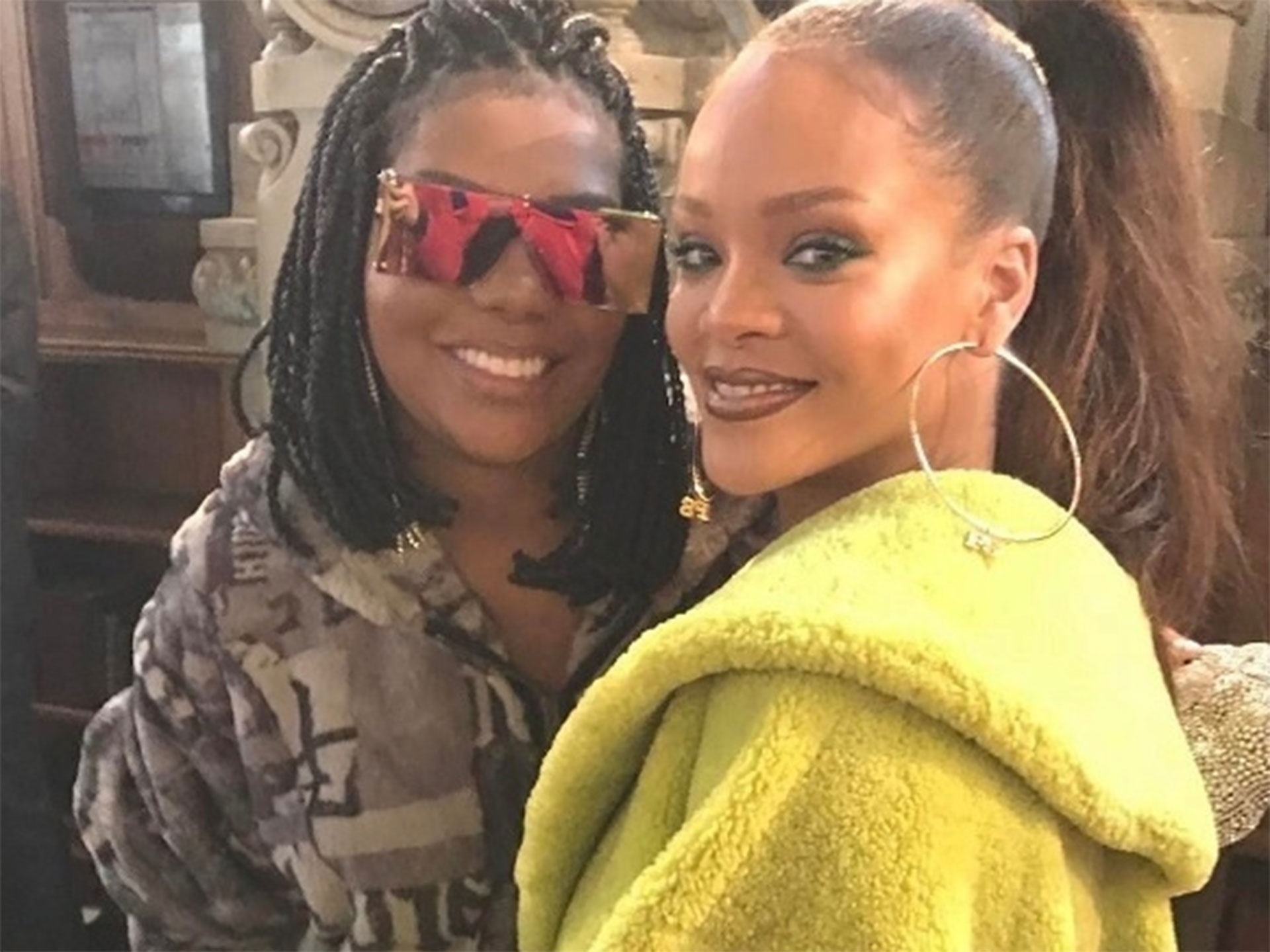 Ludmilla encontra Rihanna em Paris e se declara em rede social sobre a cantora - Reprodução/Instagram Rihanna