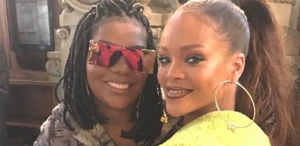 Ludmilla encontra Rihanna em Paris e se declara em rede social sobre a cantora - Reprodução/Instagram Rihanna - Reprodução/Instagram Rihanna
