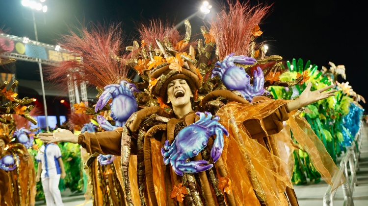 Acadêmicos do Tatuapé no Desfile das Campeãs do Carnaval de São Paulo de 2024