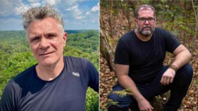 Jornalista Dom Phillips e indigenista Bruno Araújo - Divulgação - Divulgação