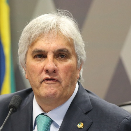 O ex-senador Delcídio do Amaral na CCJ do Senado - Alan Marques/ Folhapress