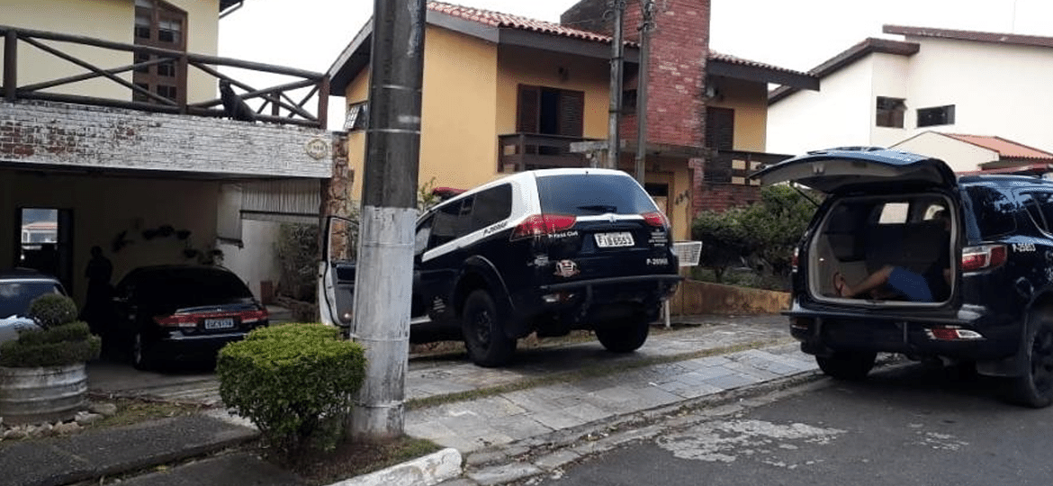 Operação em SP atacou núcleo que coordenava tráfico, tribunais e comunicação do PCC - 24.jan.2019 - Divulgação/Polícia Civil
