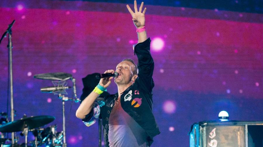 Coldplay faz show no estádio do Morumbi, em São Paulo - Adriano Vizoni/Folhapress