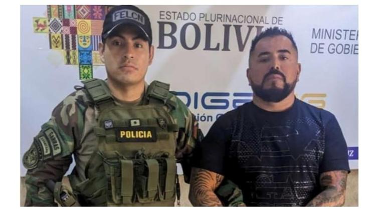 Elvis Riola de Andrade foi preso na Bolivia em janeiro deste ano