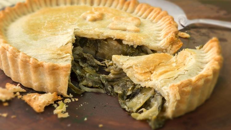 Torta de escarola - Divulgação - Divulgação