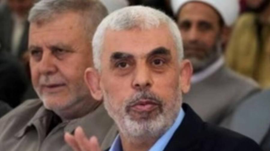 Yahya Sinwar líder do Hamas em Gaza