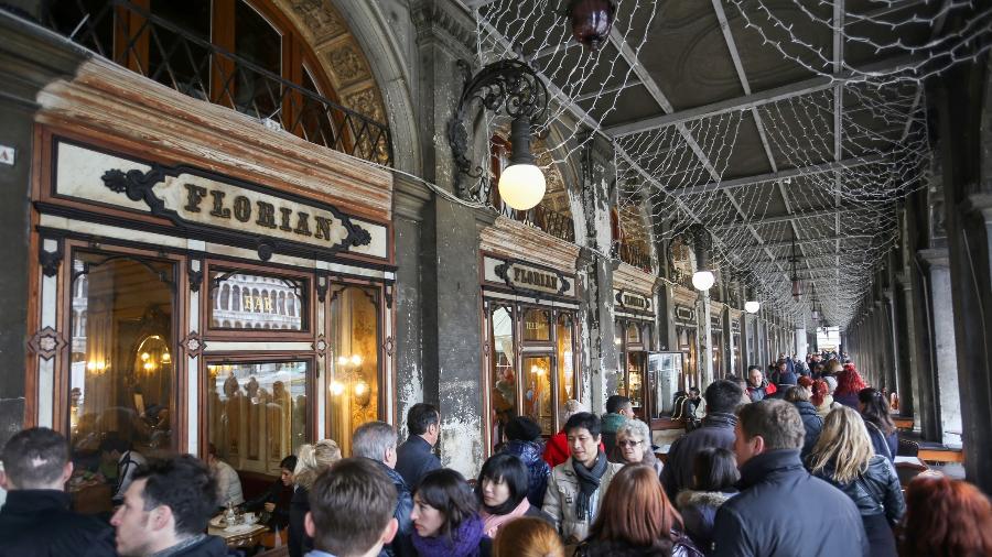 O Caffé Florian é uma atração famosa em Veneza, na Itália - iStock