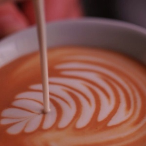 O café com latte art do True Coffee Brasil - Divulgação/Facebook/truecoffeebrasil
