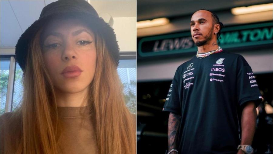 Shakira e Lewis Hamilton têm se conhecido e estreitado uma relação, segundo fontes - Reprodução/Instagram