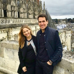 O empresário Mariano Marcondes Ferraz com a ex-atriz Luiza Valdetaro - Reprodução/Instagram