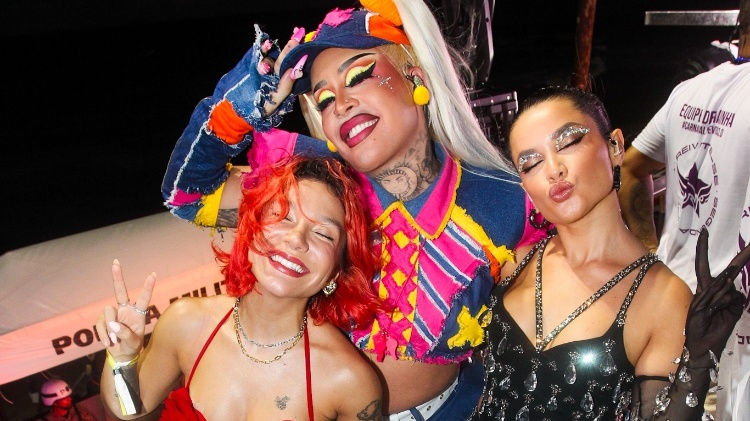 Gloria Groove, Juliette e Priscilla em Salvador