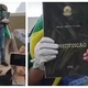 Exemplar da Constituição violada por terroristas é réplica; a original está em um museu - Reprodução