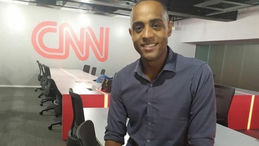 Jairo Nascimento, repórter da CNN  - Reprodução/Instagram