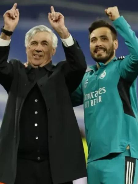 Davide Ancelotti e Carlo Ancelotti - Getty Images