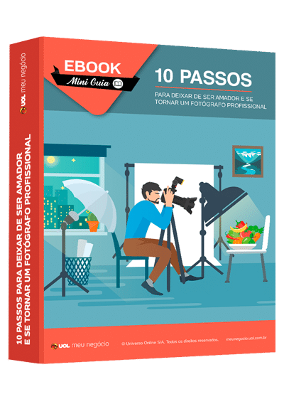 E-book - 10 Passos para Deixar de ser Amador e se tornar um fotógrafo profissional