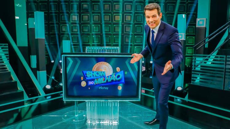 Celso Portiolli é o apresentador do novo 'Show do Milhão' - Lourival Ribeiro/SBT - Lourival Ribeiro/SBT