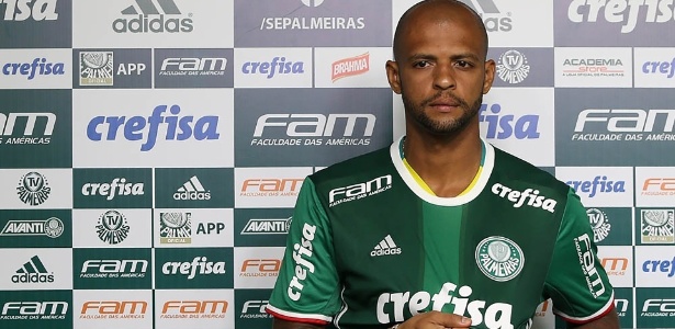 Felipe Melo foi registrado como novo reforço do Palmeiras para a temporada 2017 - Cesar Greco/Ag. Palmeiras