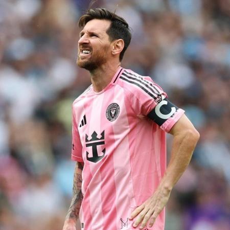 Messi se lamenta em jogo entre Inter Miami e Minnesota United FC Messi se lamenta em jogo entre Inter Miami e Minnesota United FC