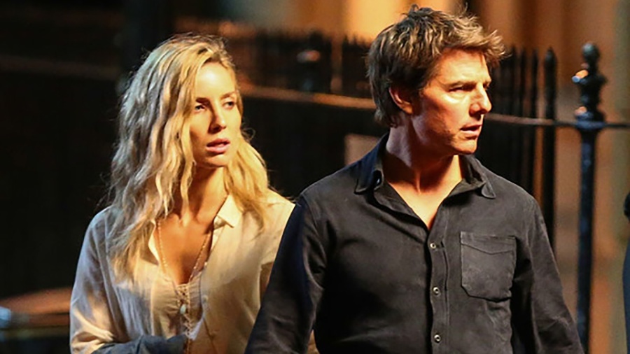 Tom Cruise e Annabelle Wallis aparecem em primeiras fotos do set da nova versão de A Múmia - Divulgação