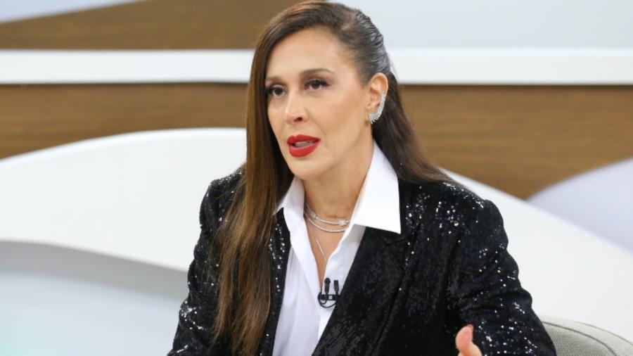 Claudia Raia no Roda Viva - Divulgação/TV Cultura