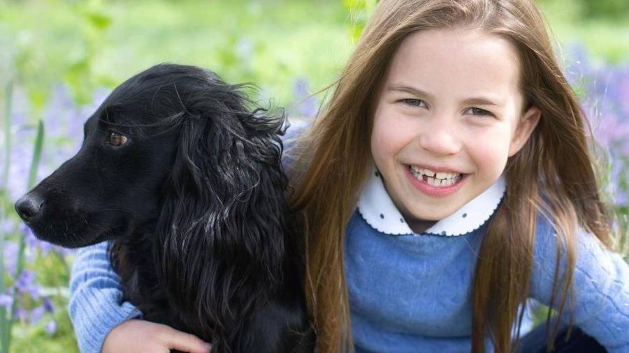 Princesa Charlotte em foto de comemoração de seus 7 anos - Reprodução/Instagram