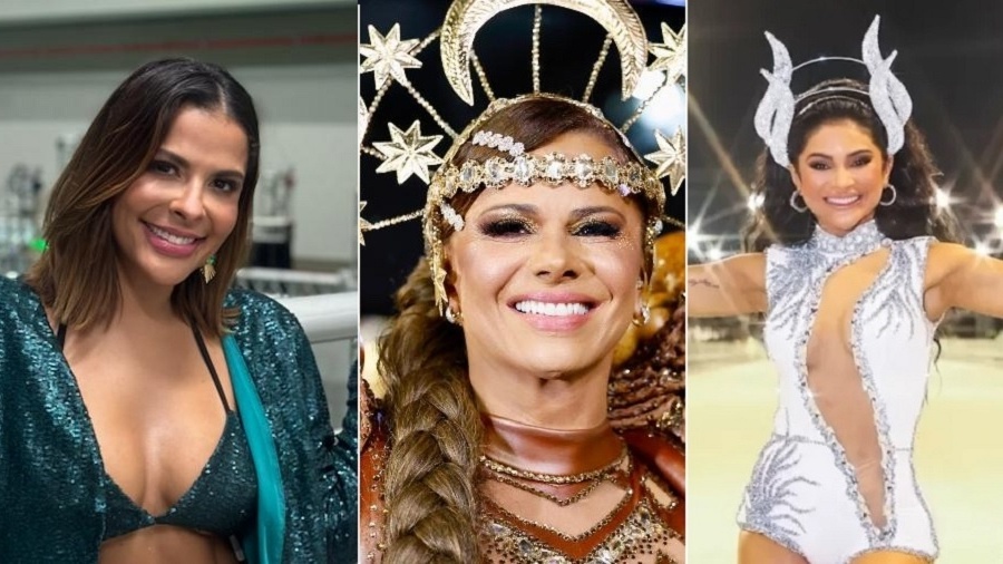 Gyselle Soares, Vivi Araújo e Mileide Mihale são algumas das musas da primeira noite em SP