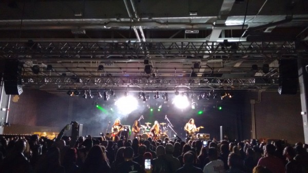 Korzus encerrou o minifestival (FOTO: MARCELO MOREIRA)