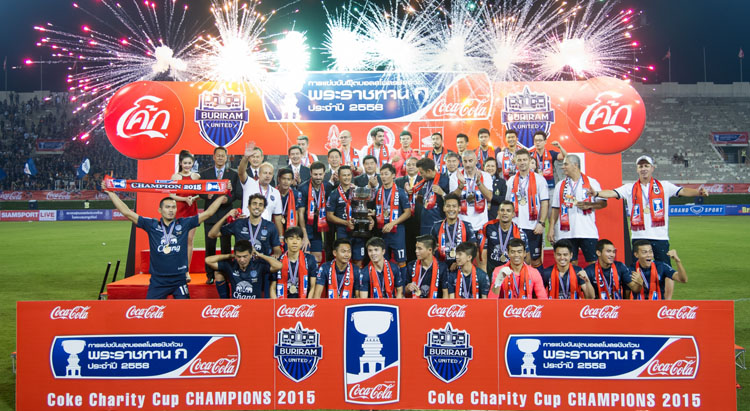 Buriran United venceu o Bangkok na final da Supercopa da Tailândia Foto: Buriran United