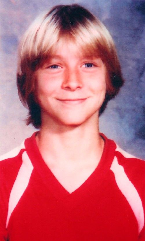 Kurt Cobain aos 14 anos