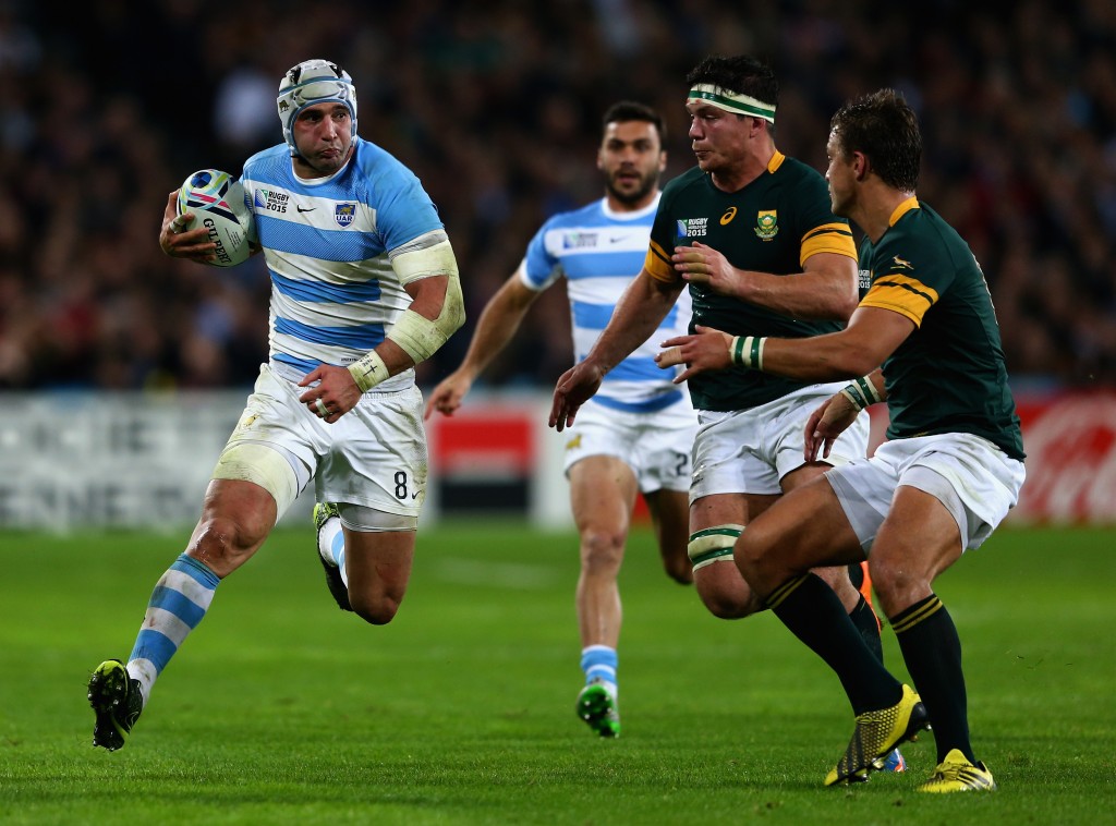 O Puma Juan Manuel Leguizamón é novidade da Argentina XV contra o Canadá (Crédito: Michael Steele/Getty Images)