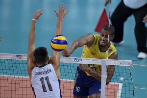 Lucarelli fez partidas de altíssimo nível no Rio de Janeiro (Fotos: Divulgação/FIVB)