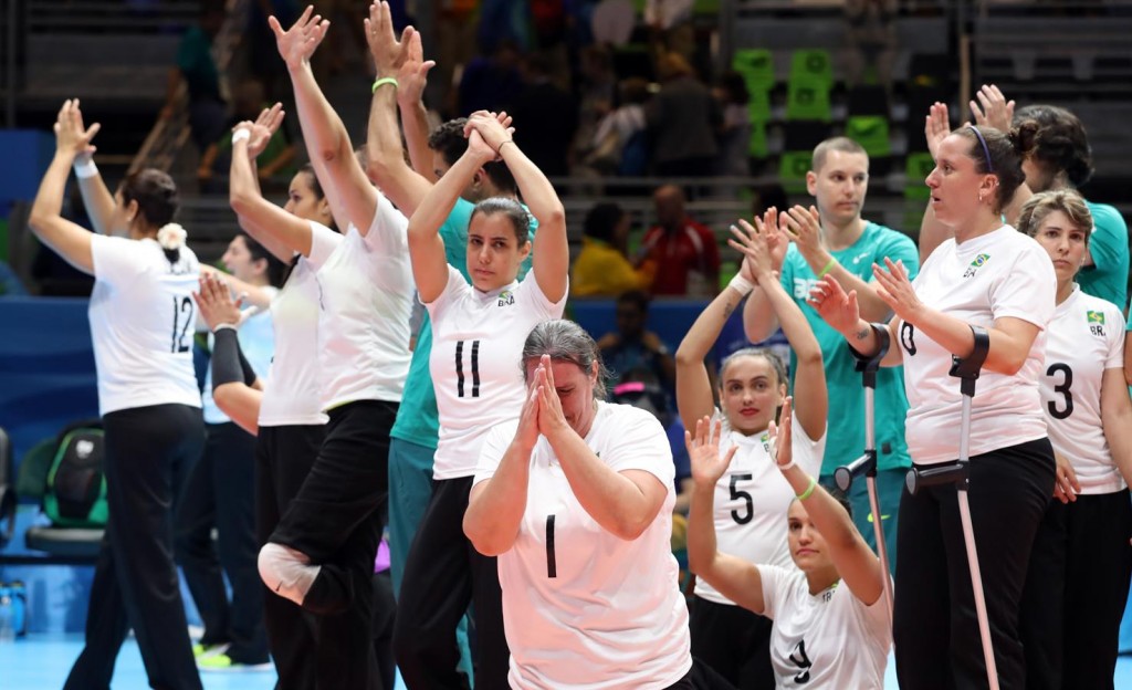 Na Rio 2016, a seleção brasileira feminina de voleibol sentado conquistou o bronze (foto: Rio 2016)