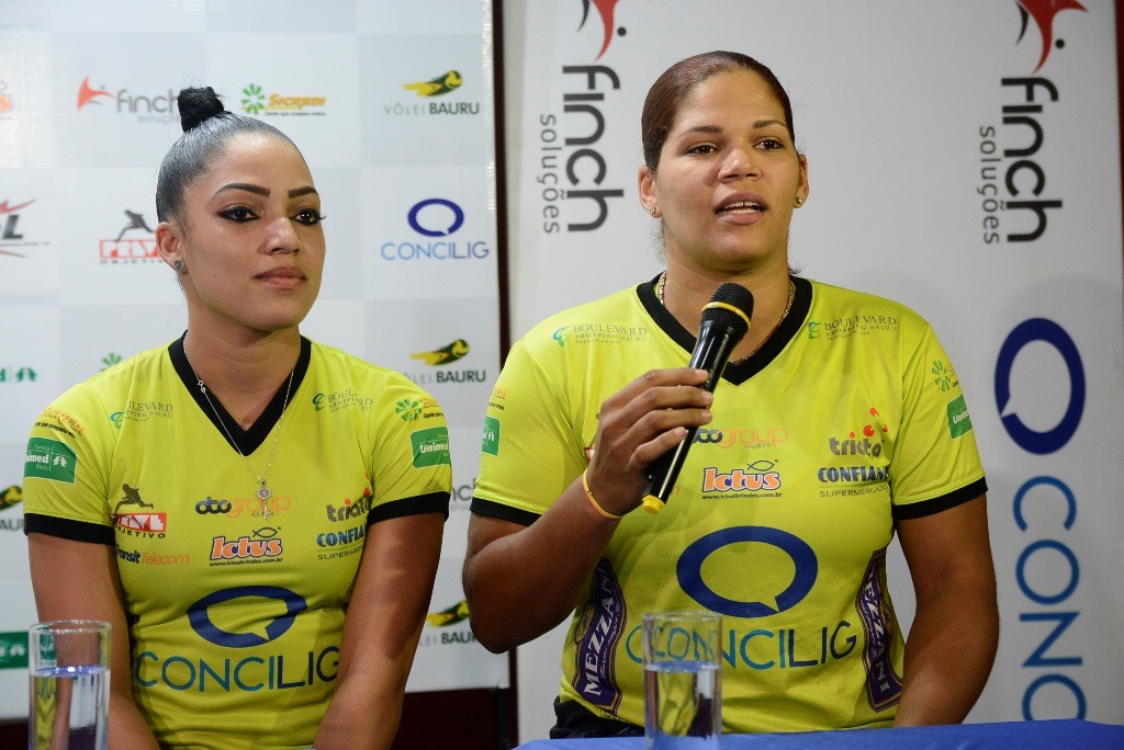 Brenda Castillo e Prisilla Rivera reforçam Bauru na Superliga (Marina Beppu)