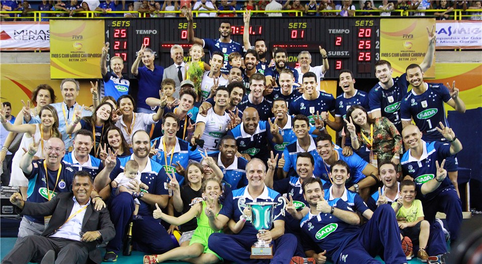 CRUZEIRO É CAMPEÃO MUNDIAL DE VÔLEI