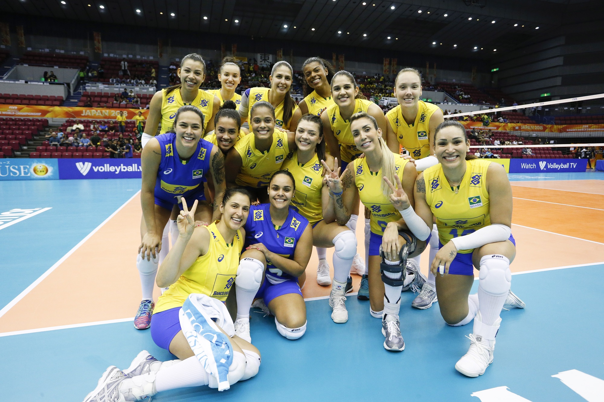 Com direito a 15 a 0, Brasil faz boa estreia no Mundial feminino de