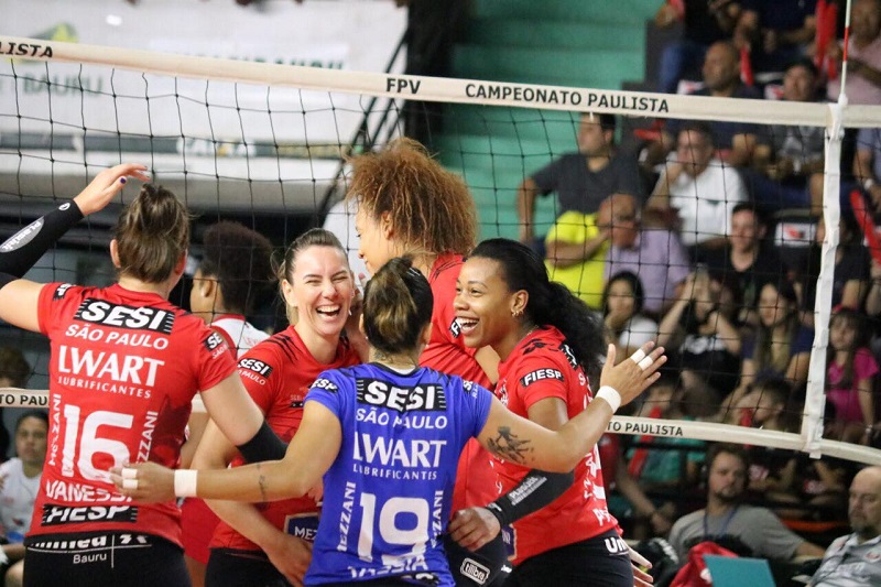 Sesi-SP conquista Campeonato Brasileiro feminino de vôlei sentado