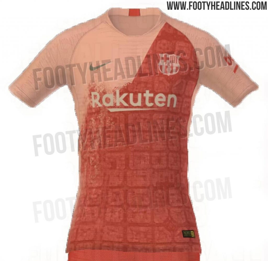 camisas do barcelona rosa