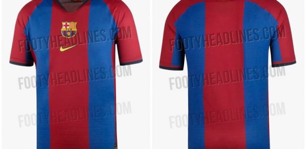 camisa barcelona edicao limitada