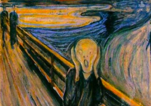 O grito, de Edvard Munch 