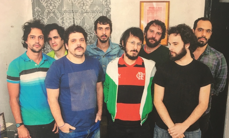 Leandro Ramos, Daniel Furlan, Caito Mainier, Raul Chequer e David Benincá