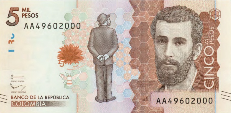 A Nota De 50 Mil Pesos Assinada Pelo Irmão De Gabriel García Márquez