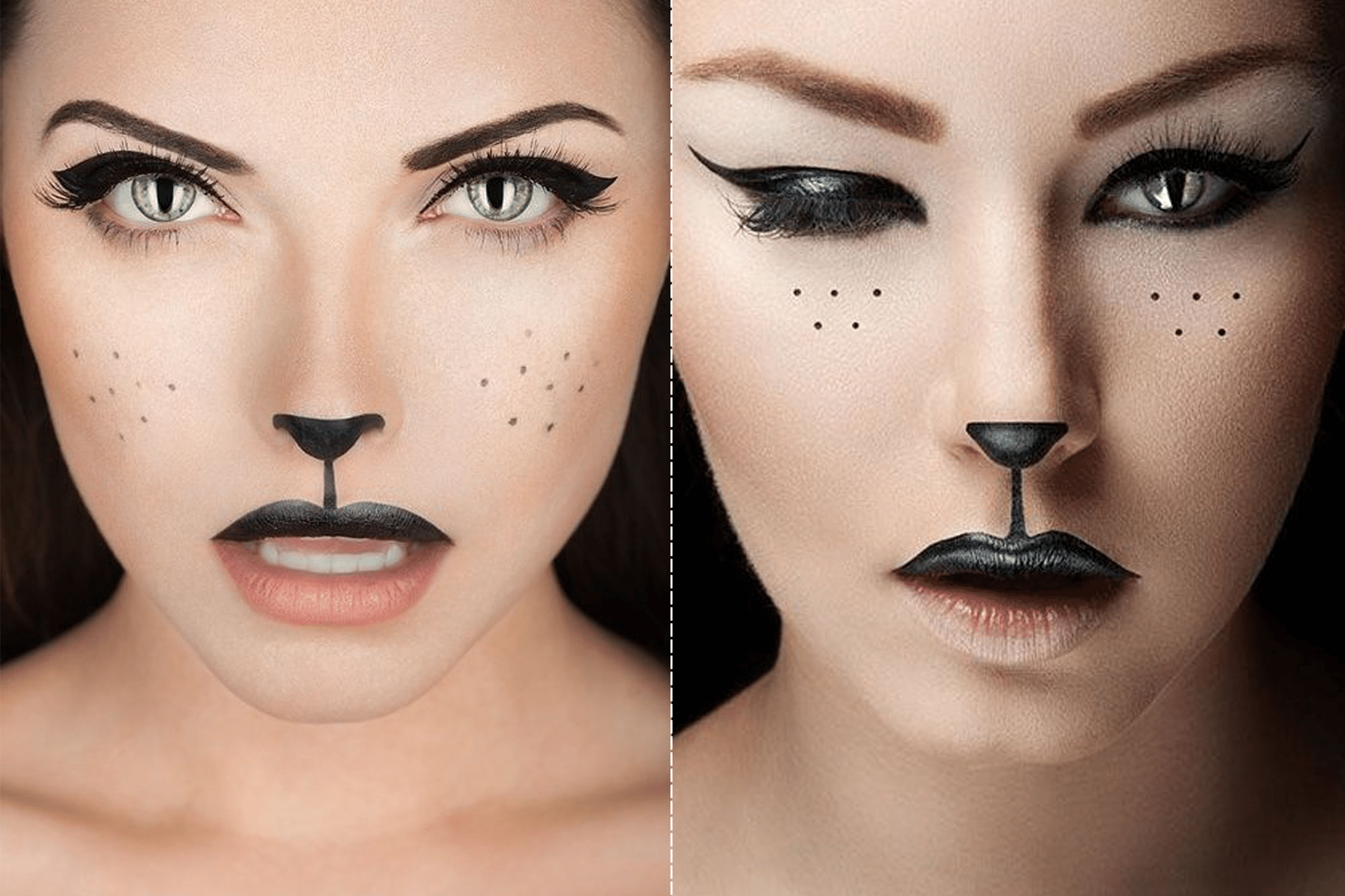 Maquiagem de Halloween simples - Beleza na Web